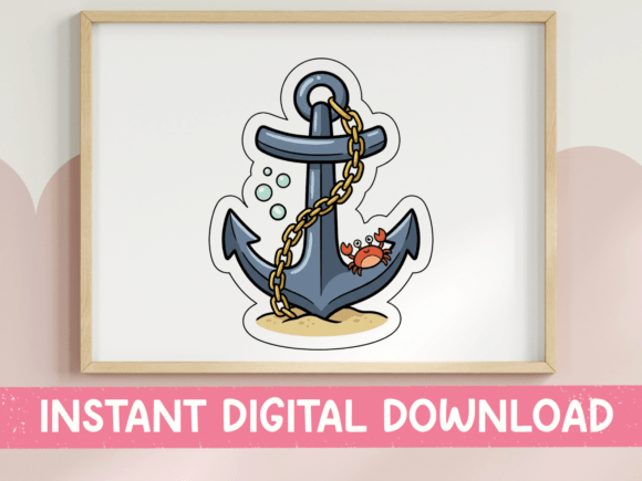 Anchor and Crab Sticker Design: A Pro's Embroidery Review