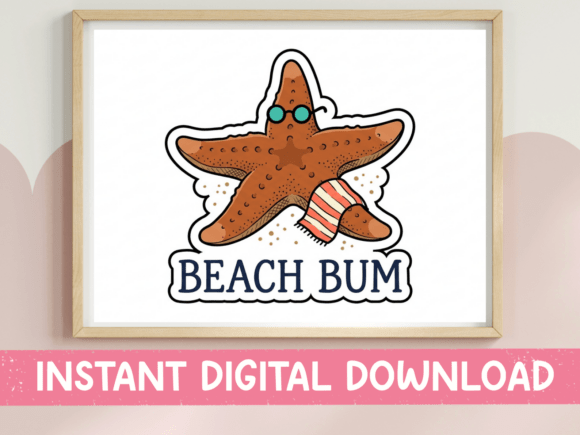 Beach Bum Starfish SVG: A Designer's Review
