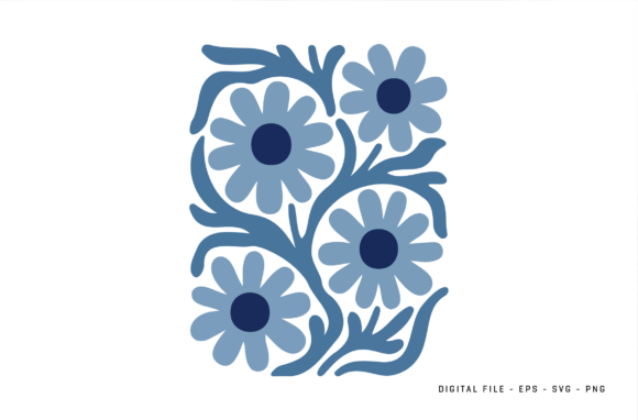 Blue Daisy Floral SVG: A Designer's Stitch-Ready Review