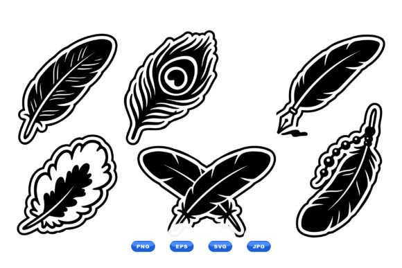 Boho Feather SVG Clipart Pack: A Designer's Review