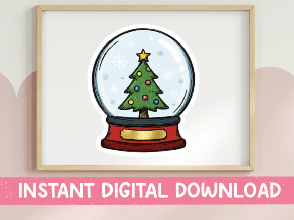 Christmas Snow Globe SVG: A Designer's Review for Holiday Stitching