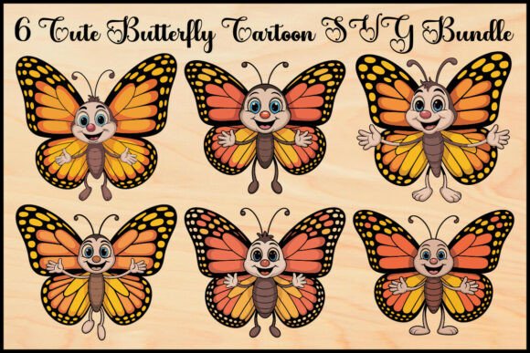 Cute Butterfly Cartoon SVG Bundle: A Designer's Review