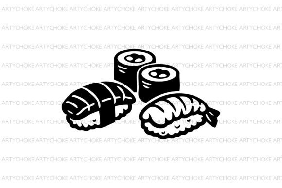 Cute Sushi SVG: A Designer's Take on Kawaii Embroidery