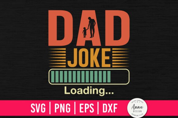 Dad Joke Loading SVG: A Designer's Take on Father's Day Embroidery