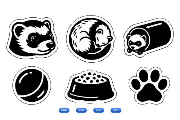 Ferret Sticker Clipart Pack: A Designer's Real-World Review