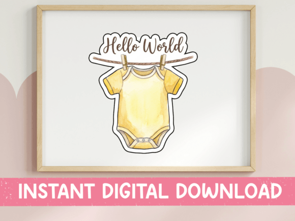Hello World Baby Onesie SVG: A Designer's Review