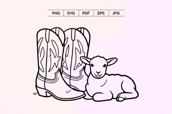 Lamb and Cowboy Boots SVG: A Designer's Field Review