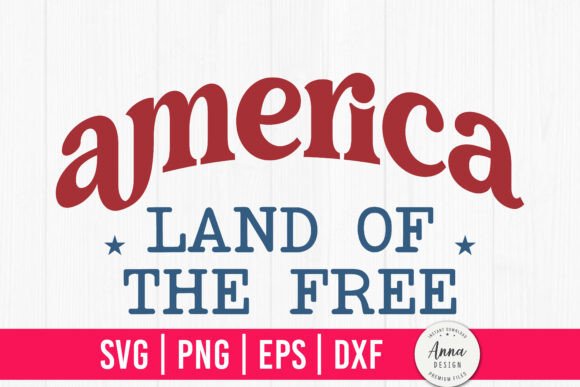 Review: America Land of the Free 4th of July SVG for Stitchers