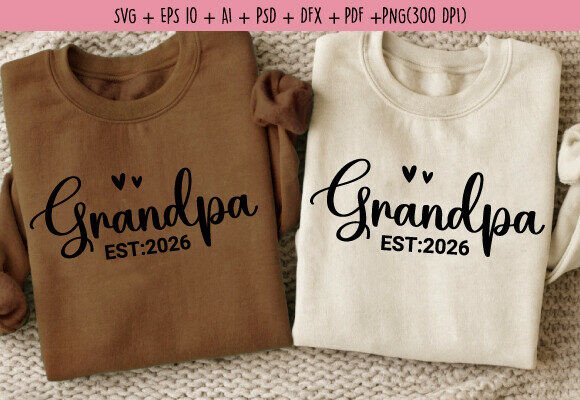 Review: Grandpa Est 2026 SVG Sublimation for Embroidery