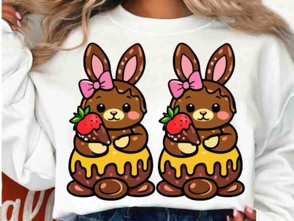 Review: Happy Easter Chocolate Bunny PNG, SVG for Embroidery
