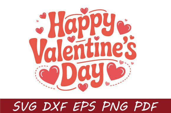 Review: Happy Valentine's Day SVG PNG for Embroidery