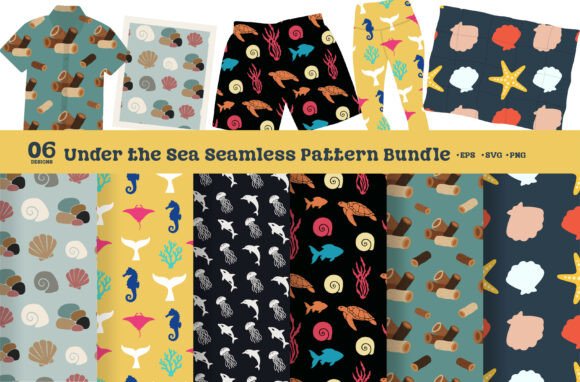 Sea Seamless Pattern SVG Bundle: A Designer's Review